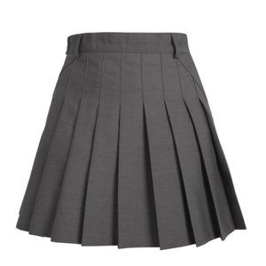 Pleated skirt for women's summer half length ultra short skirt